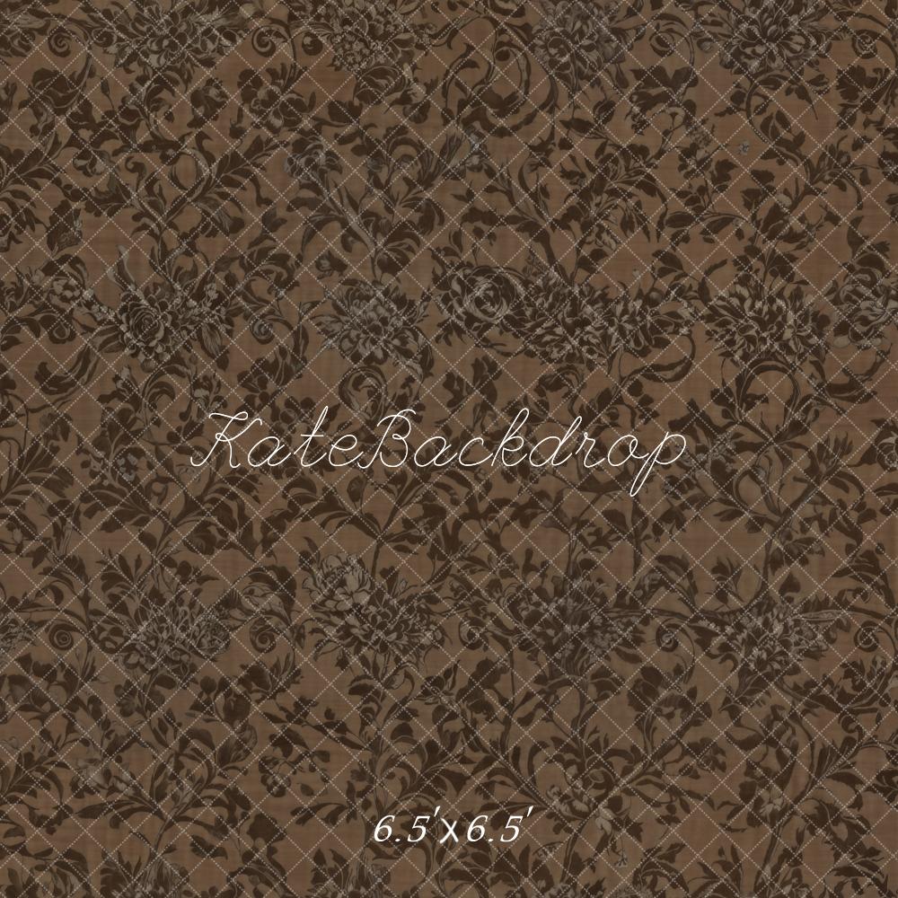 Kate Brown Pattern Floor Backdrop Designed by Kate Image - Kate Backdrop AU