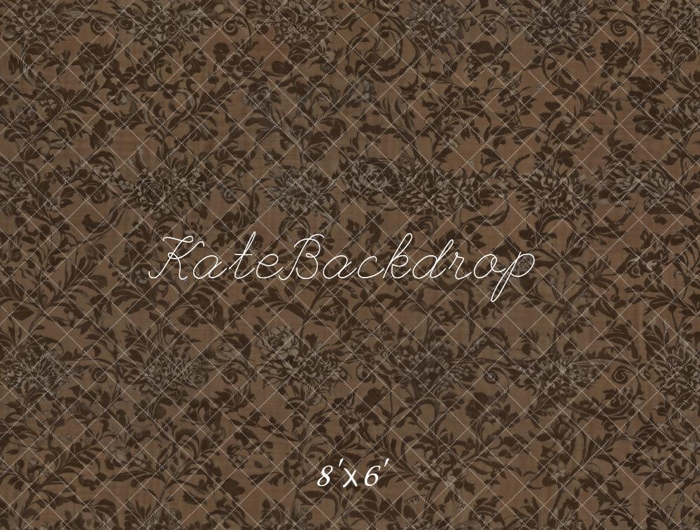 Kate Brown Pattern Floor Backdrop Designed by Kate Image - Kate Backdrop AU