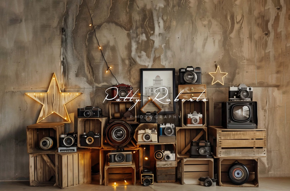 Kate Vintage Cameras Backdrop Designed by Patty Robert - Kate Backdrop AU