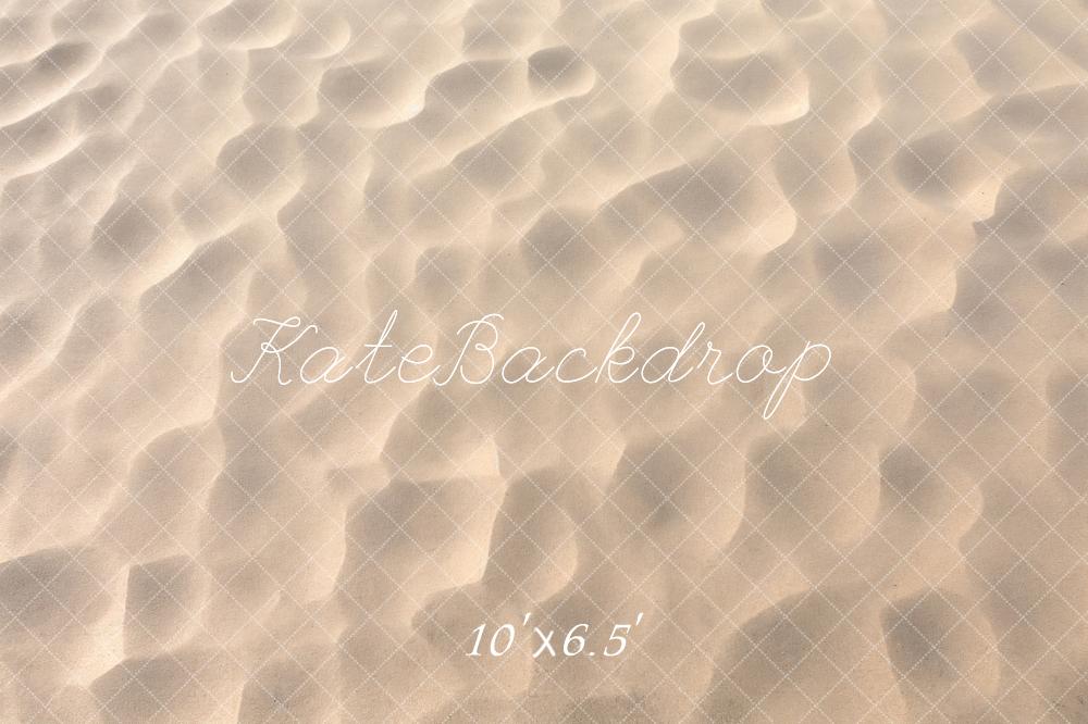 Kate Beige Soft Sand Beach Floor Backdrop Designed by Kate Image - Kate Backdrop AU