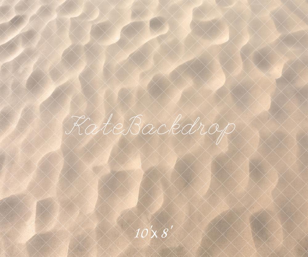 Kate Beige Soft Sand Beach Floor Backdrop Designed by Kate Image - Kate Backdrop AU