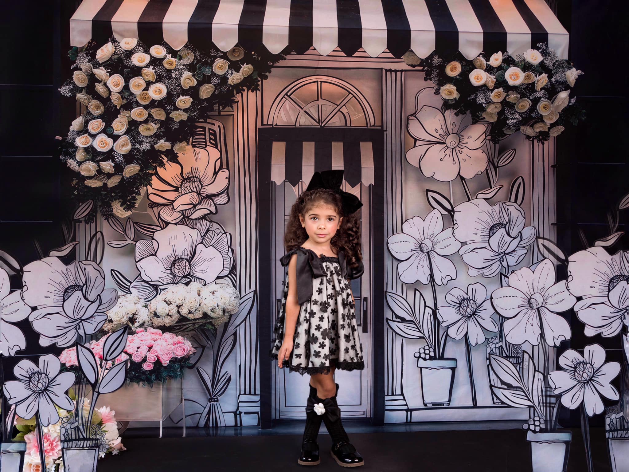 Kate 2D Flower Shoppe Backdrop Designed by Mini MakeBelieve - Kate Backdrop AU