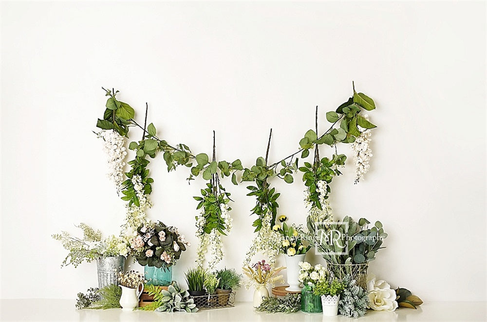 Kate Simple Spring Wildflowers Backdrop Designed by Mandy Ringe Photography - Kate Backdrop AU