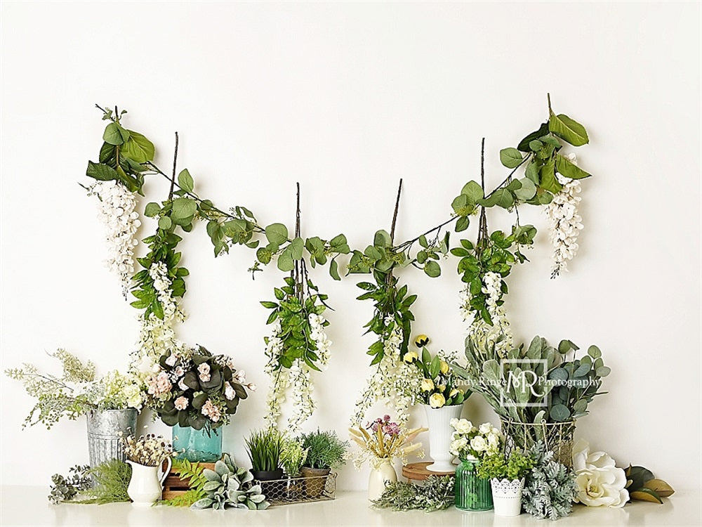 Kate Simple Spring Wildflowers Backdrop Designed by Mandy Ringe Photography - Kate Backdrop AU