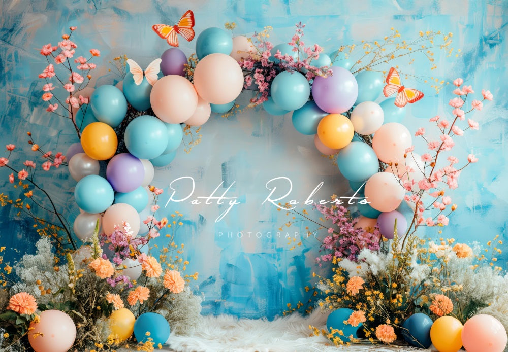 Kate Spring Flower Arch Backdrop Designed by Patty Robert - Kate Backdrop AU