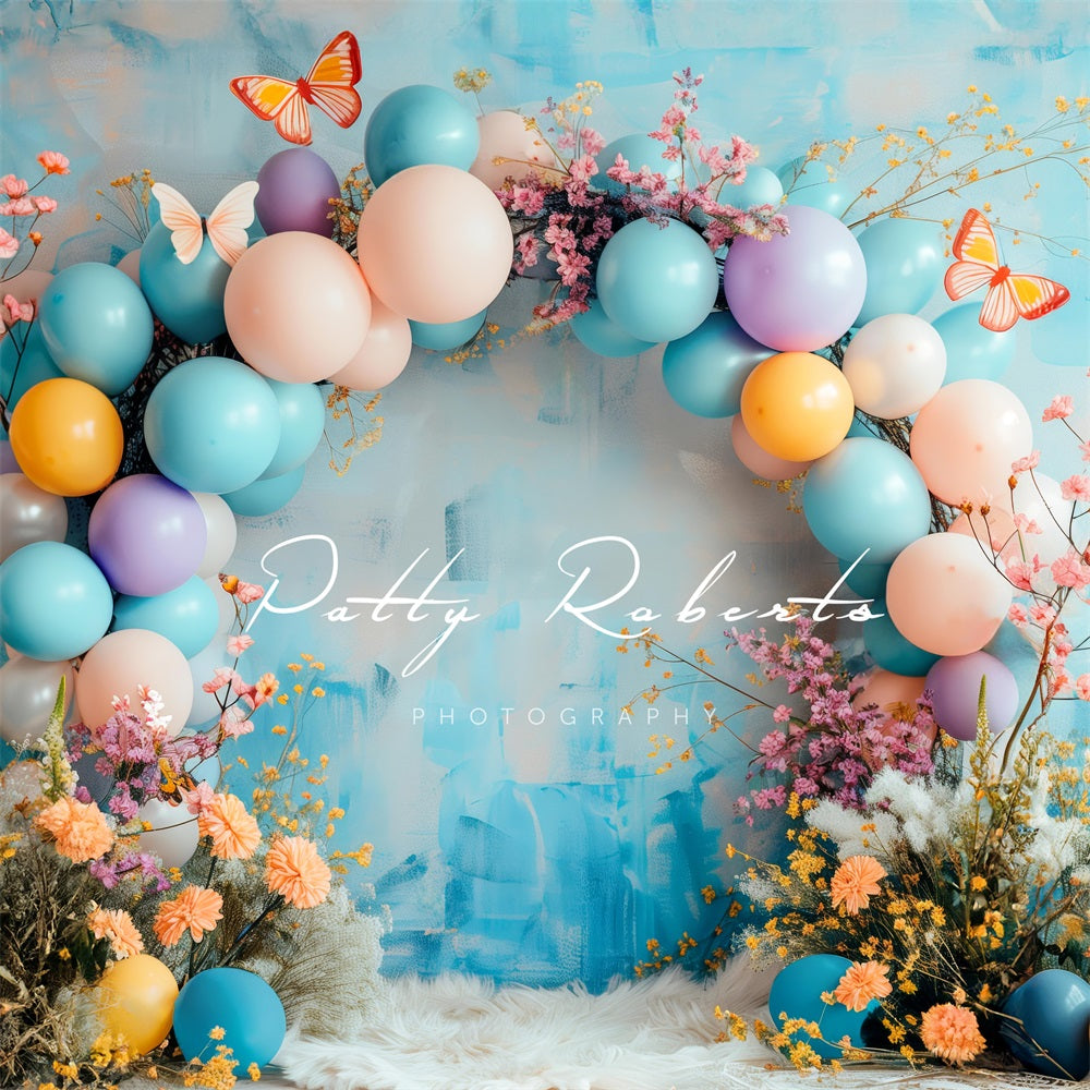 Kate Spring Flower Arch Backdrop Designed by Patty Robert - Kate Backdrop AU