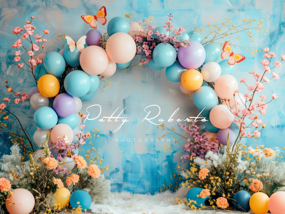 Kate Spring Flower Arch Backdrop Designed by Patty Robert - Kate Backdrop AU