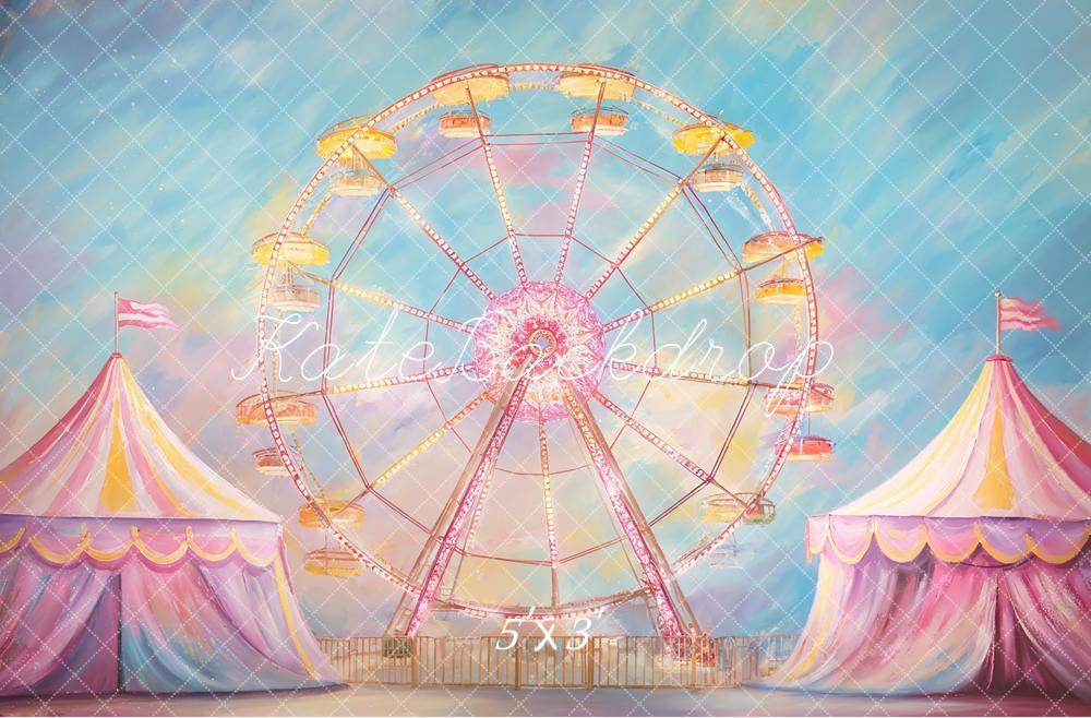Kate Tent Ferris Wheel Backdrop Designed by GQ - Kate Backdrop AU