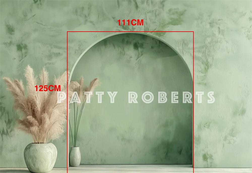 Kate Green Arch Wall Backdrop Designed by Patty Robert - Kate Backdrop AU