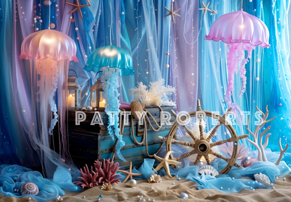 Kate Underwater Kingdom Backdrop Designed by Patty Robert