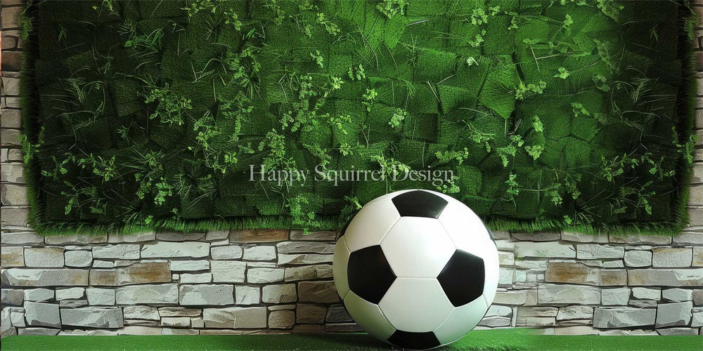 Kate Soccer Greens Backdrop Designed by Happy Squirrel Design - Kate Backdrop AU