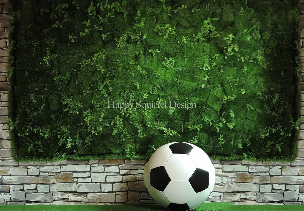 Kate Soccer Greens Backdrop Designed by Happy Squirrel Design - Kate Backdrop AU