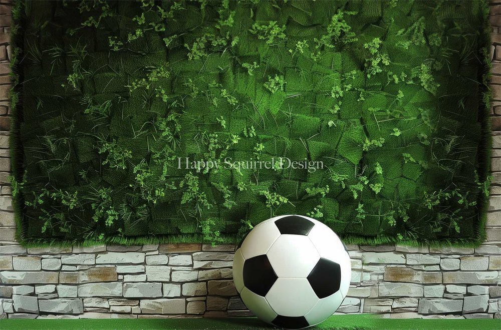 Kate Soccer Greens Backdrop Designed by Happy Squirrel Design - Kate Backdrop AU