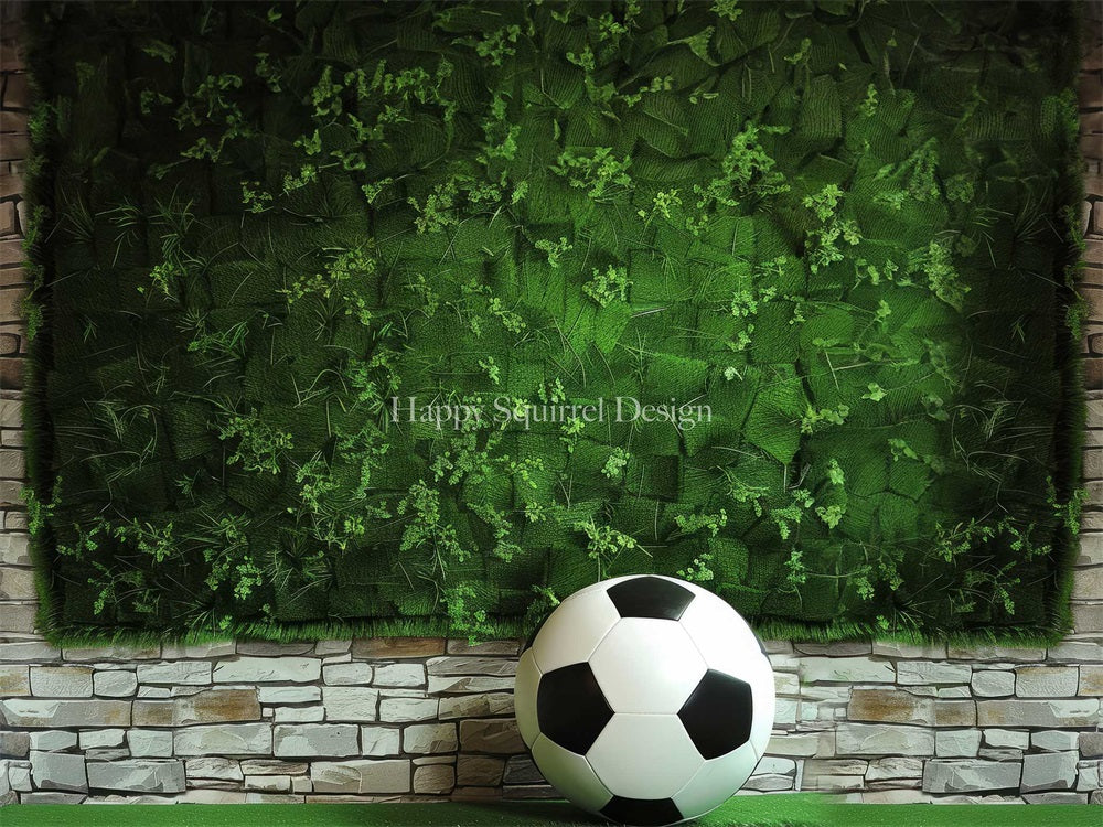 Kate Soccer Greens Backdrop Designed by Happy Squirrel Design - Kate Backdrop AU