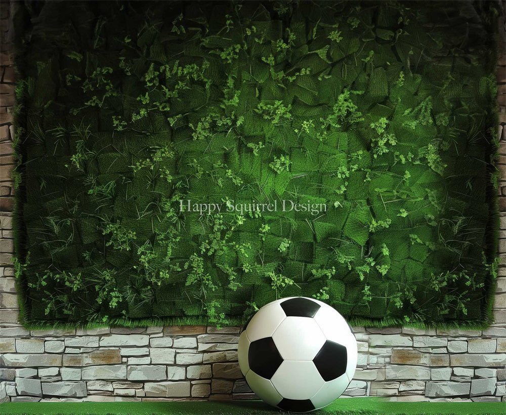 Kate Soccer Greens Backdrop Designed by Happy Squirrel Design - Kate Backdrop AU