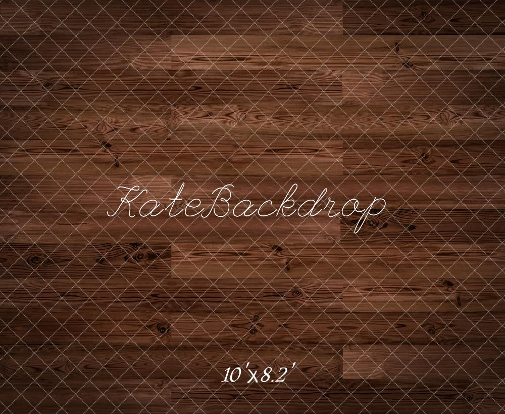Kate Brown Wooden Striped Floor Backdrop Designed by Kate Image - Kate Backdrop AU