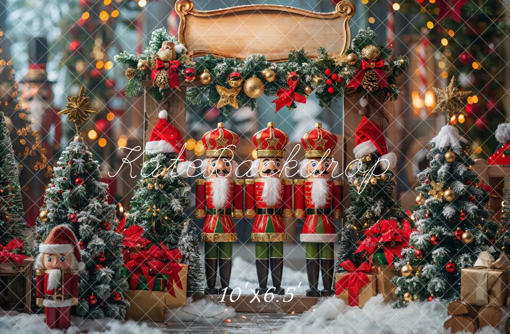 Kate Christmas Nutcracker Backdrop Designed by Emetselch - Kate Backdrop AU