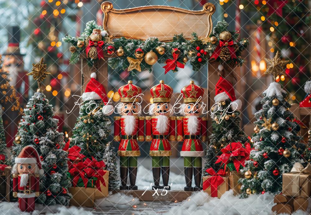 Kate Christmas Nutcracker Backdrop Designed by Emetselch - Kate Backdrop AU