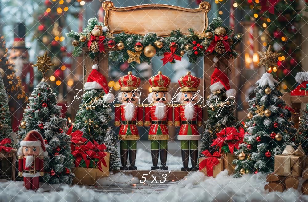 Kate Christmas Nutcracker Backdrop Designed by Emetselch - Kate Backdrop AU