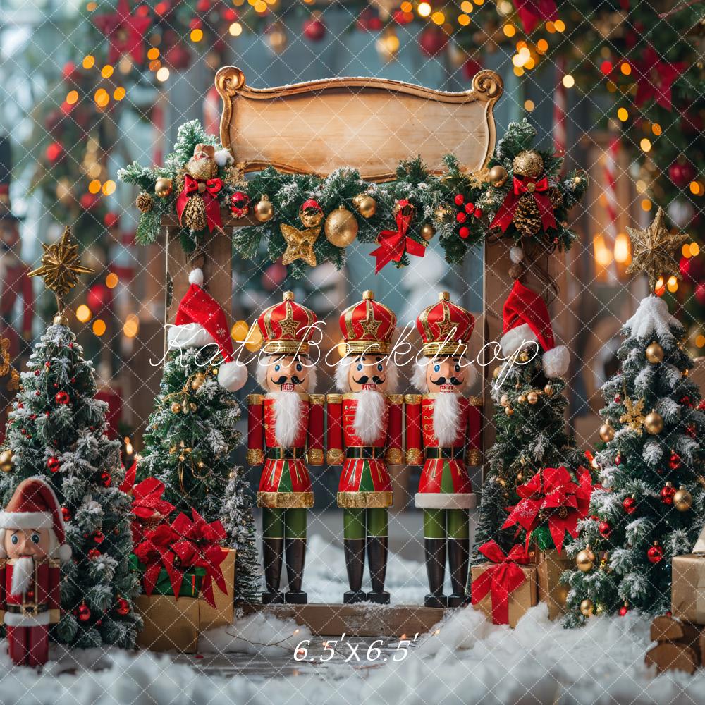 Kate Christmas Nutcracker Backdrop Designed by Emetselch - Kate Backdrop AU