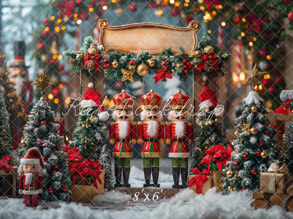 Kate Christmas Nutcracker Backdrop Designed by Emetselch - Kate Backdrop AU