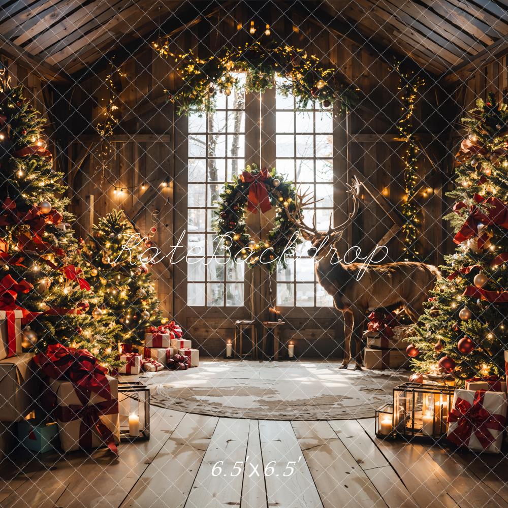 Kate Snow Indoor Deer Backdrop Designed by Emetselch - Kate Backdrop AU