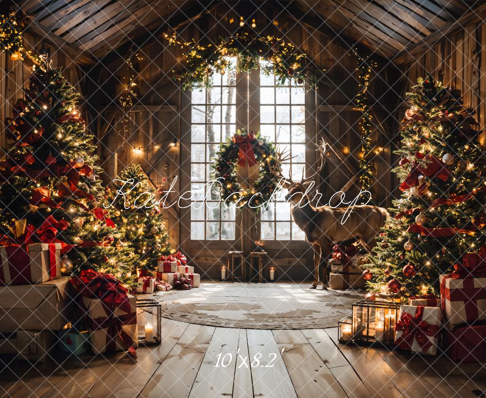 Kate Snow Indoor Deer Backdrop Designed by Emetselch - Kate Backdrop AU