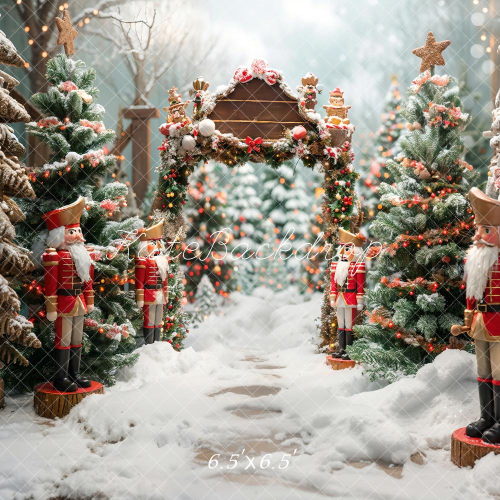 Kate Snow Christmas Nutcracker Backdrop Designed by Emetselch - Kate Backdrop AU