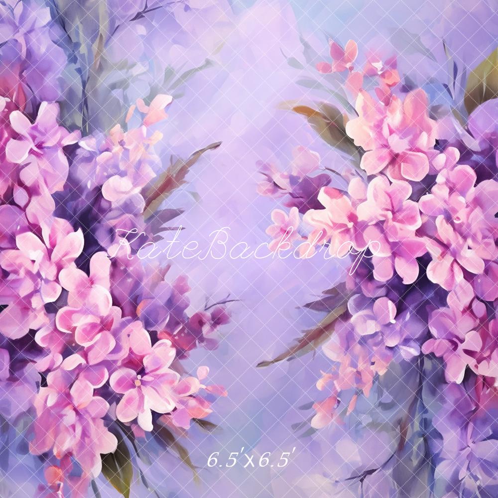 Kate Fine Art Purple Flower Backdrop Designed by GQ - Kate Backdrop AU