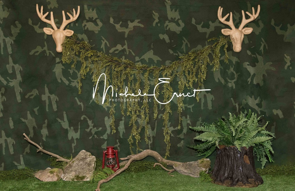 Kate Camo Woods Backdrop Designed By Michele Ernst Photography - Kate Backdrop AU