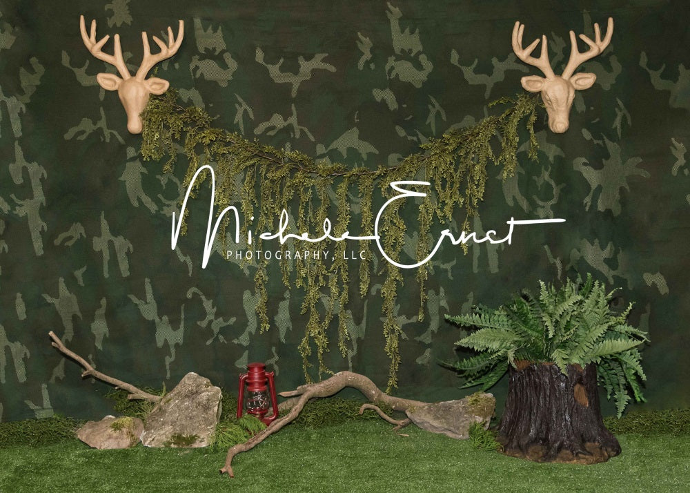 Kate Camo Woods Backdrop Designed By Michele Ernst Photography - Kate Backdrop AU