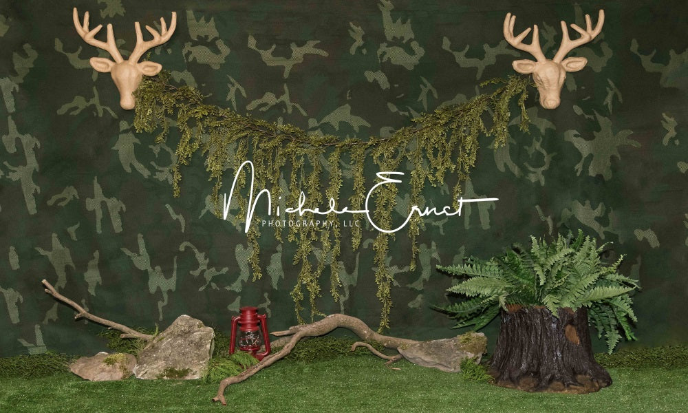 Kate Camo Woods Backdrop Designed By Michele Ernst Photography - Kate Backdrop AU