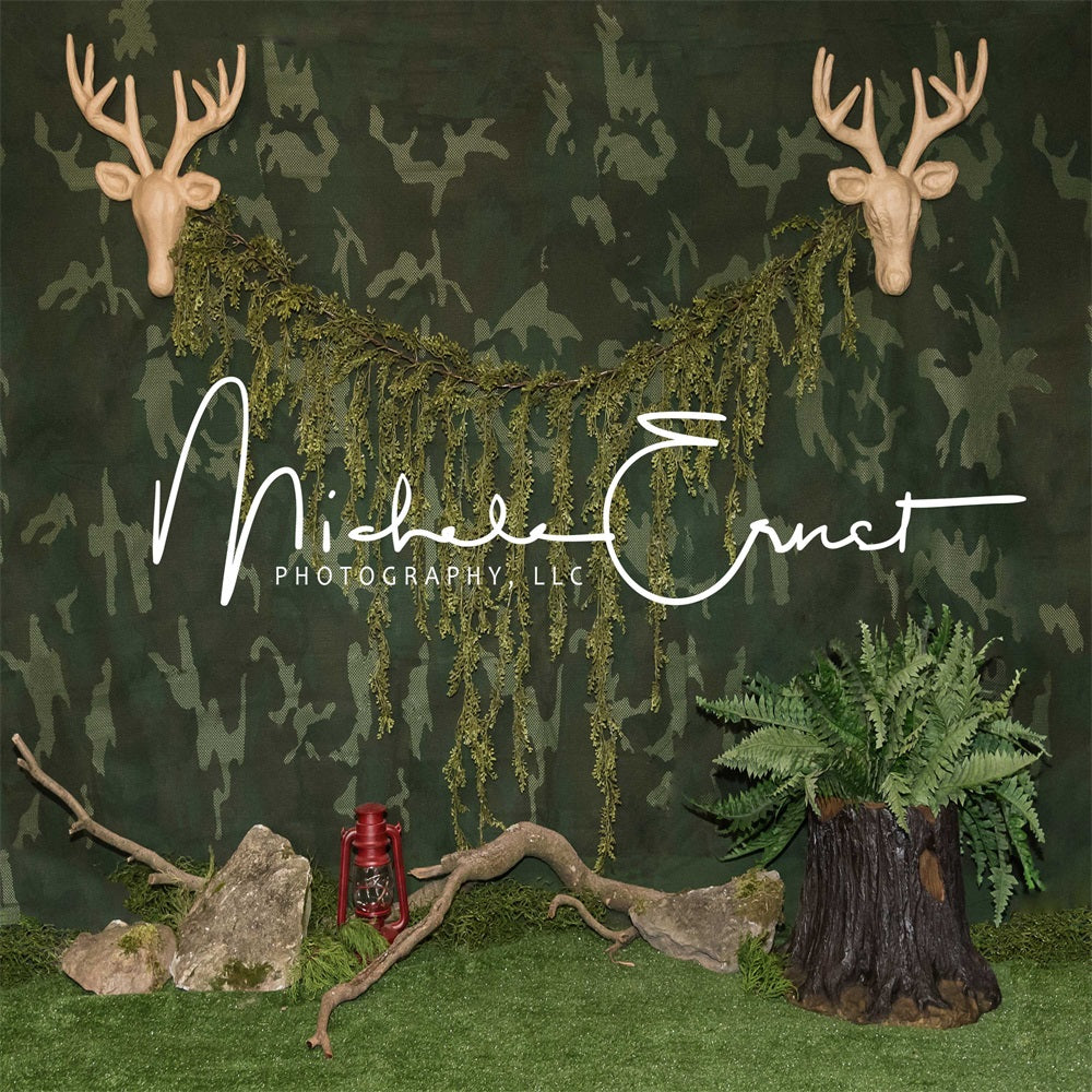 Kate Camo Woods Backdrop Designed By Michele Ernst Photography - Kate Backdrop AU