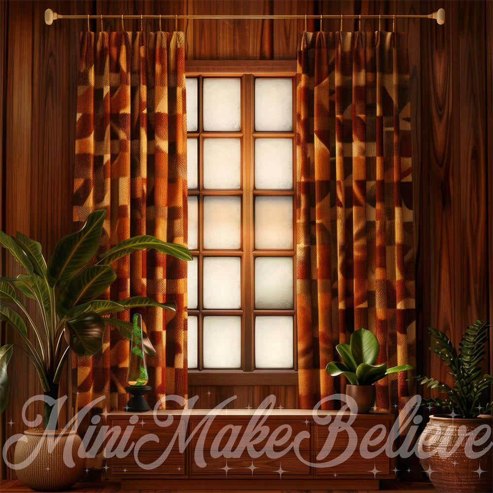 Kate 1970s Living Room Backdrop Designed by Mini MakeBelieve - Kate Backdrop AU