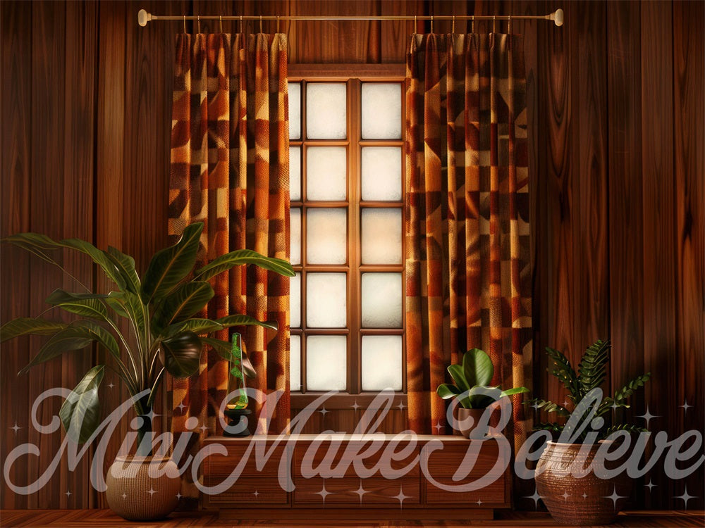 Kate 1970s Living Room Backdrop Designed by Mini MakeBelieve - Kate Backdrop AU