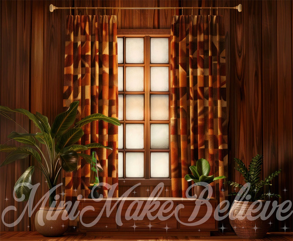 Kate 1970s Living Room Backdrop Designed by Mini MakeBelieve - Kate Backdrop AU