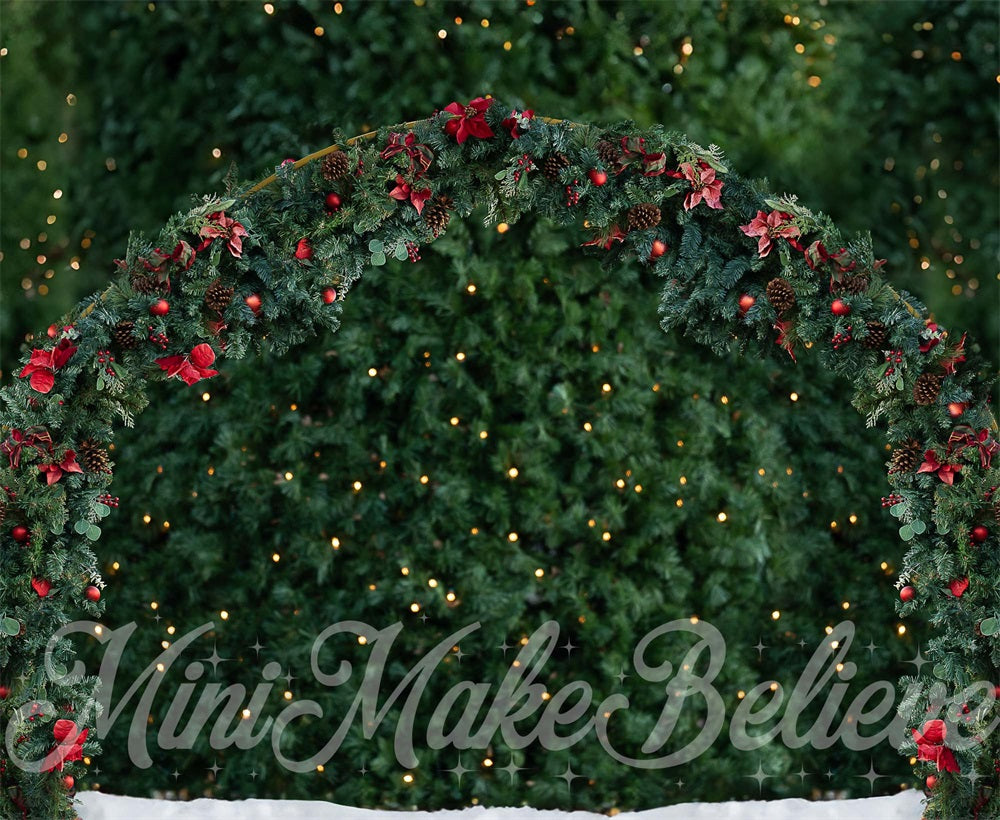 Kate Balloon Pine Arch Park Backdrop Designed by Mini MakeBelieve - Kate Backdrop AU