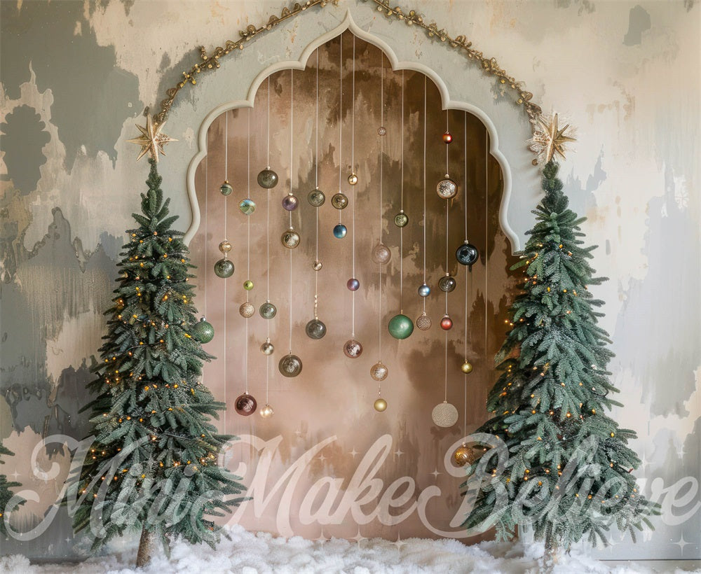 Kate Christmas Boho Arch Backdrop Designed by Mini MakeBelieve - Kate Backdrop AU
