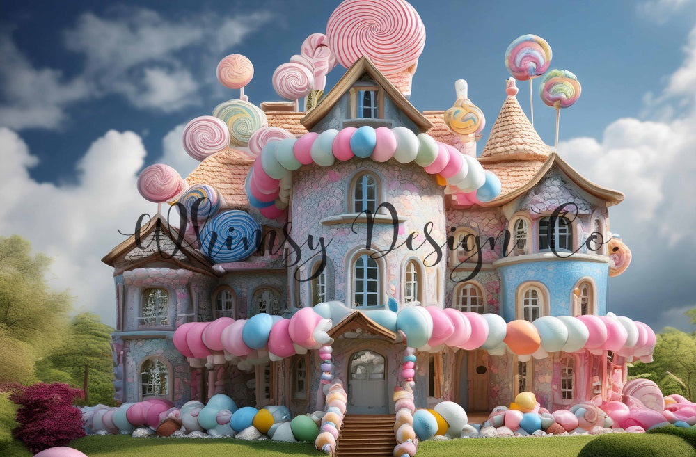 Kate Candy Mansion Backdrop Designed by Nora Dishman - Kate Backdrop AU