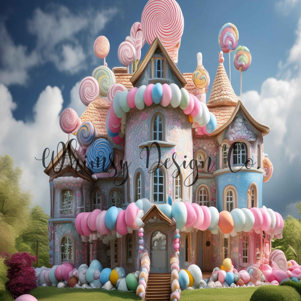 Kate Candy Mansion Backdrop Designed by Nora Dishman - Kate Backdrop AU