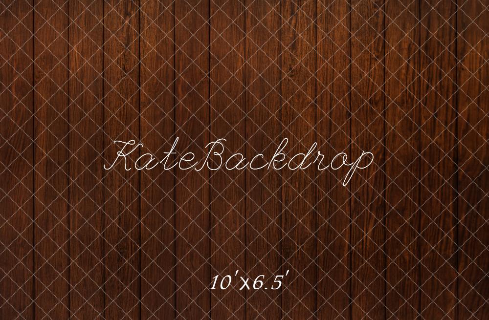 Kate Dark Brown Wooden Floor Backdrop Designed by Kate Image - Kate Backdrop AU