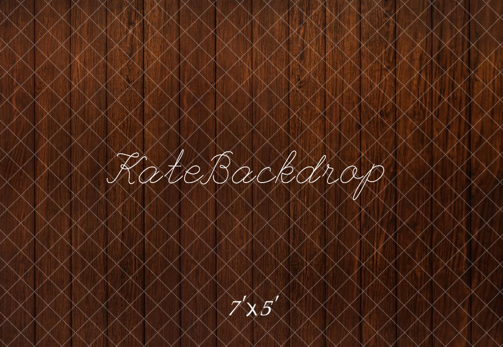 Kate Dark Brown Wooden Floor Backdrop Designed by Kate Image - Kate Backdrop AU