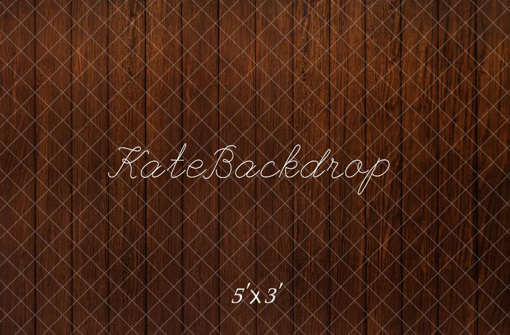 Kate Dark Brown Wooden Floor Backdrop Designed by Kate Image - Kate Backdrop AU