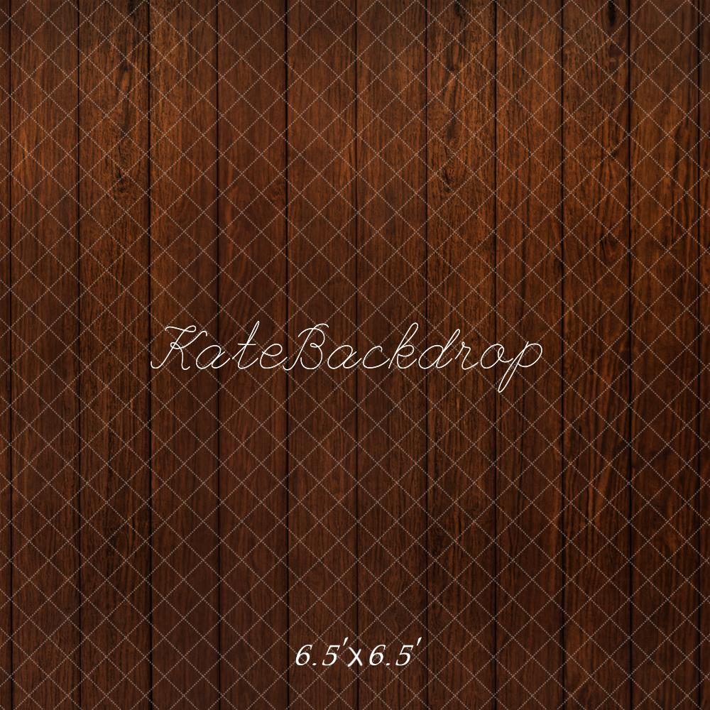 Kate Dark Brown Wooden Floor Backdrop Designed by Kate Image - Kate Backdrop AU