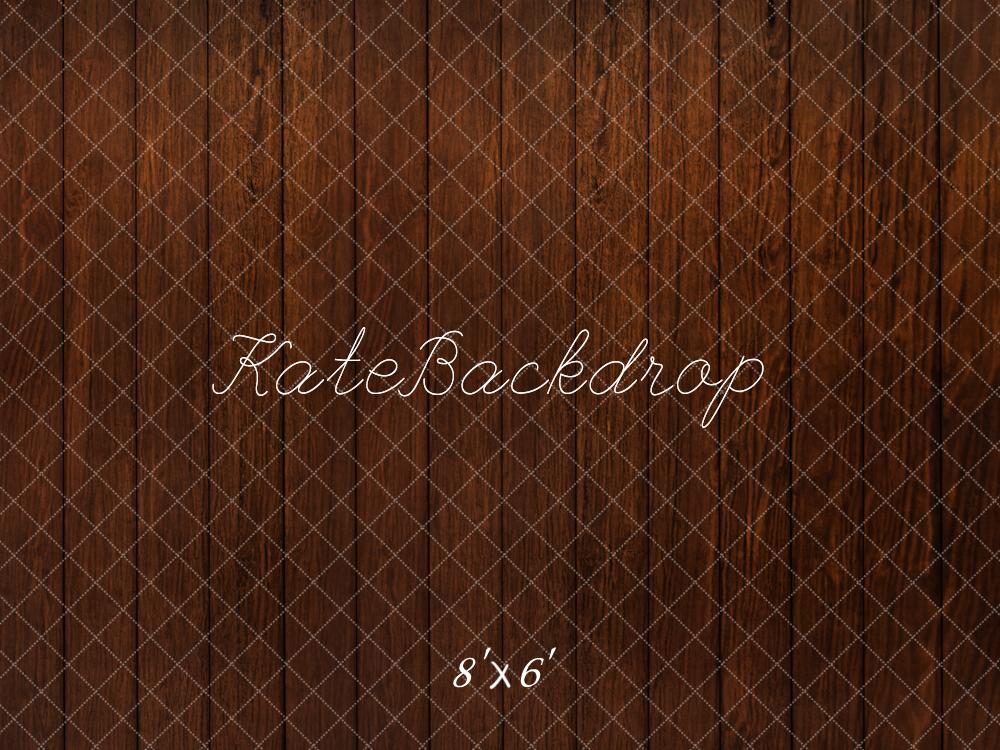 Kate Dark Brown Wooden Floor Backdrop Designed by Kate Image - Kate Backdrop AU