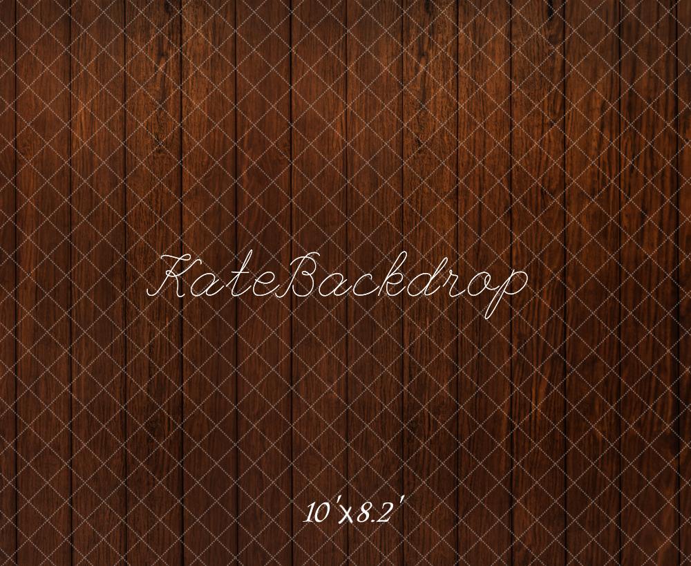 Kate Dark Brown Wooden Floor Backdrop Designed by Kate Image - Kate Backdrop AU