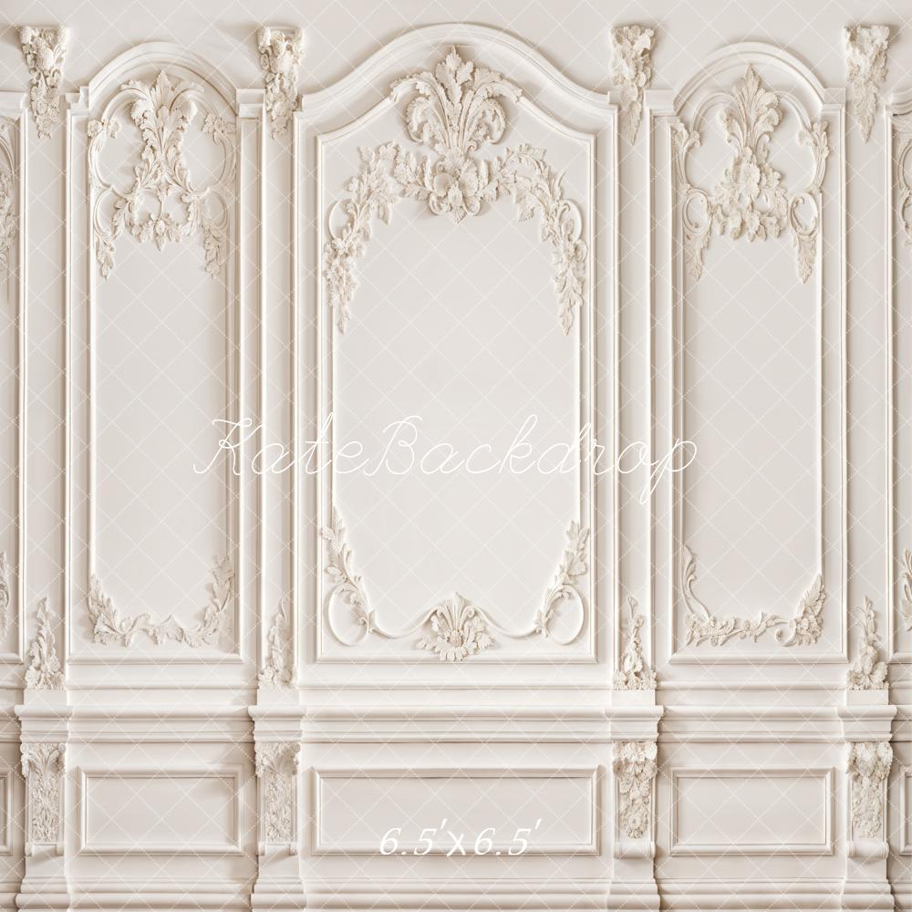 Kate White Vintage Wall Backdrop Designed by Chain Photography - Kate Backdrop AU