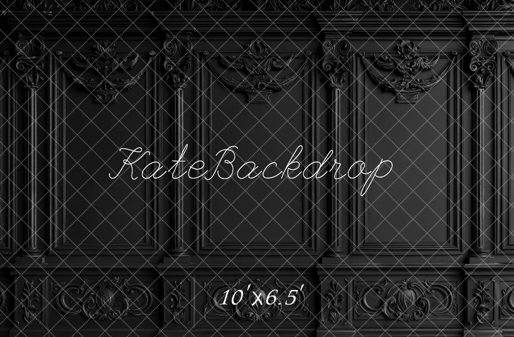 Kate Black Vintage Wall Backdrop Designed by Chain Photography - Kate Backdrop AU