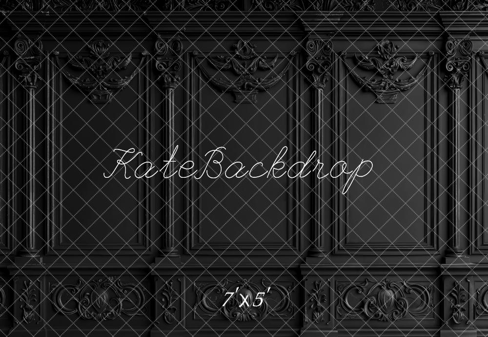 Kate Black Vintage Wall Backdrop Designed by Chain Photography - Kate Backdrop AU
