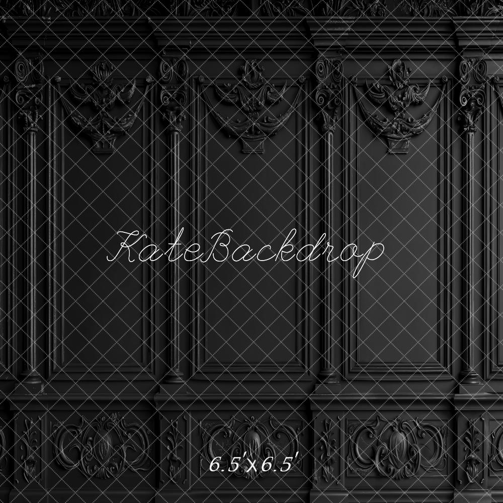 Kate Black Vintage Wall Backdrop Designed by Chain Photography - Kate Backdrop AU
